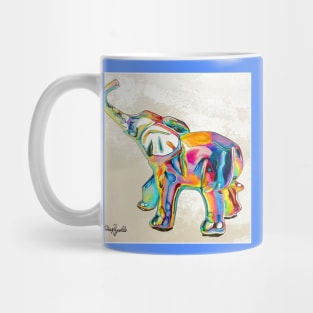 Rainbow Elephant Mug